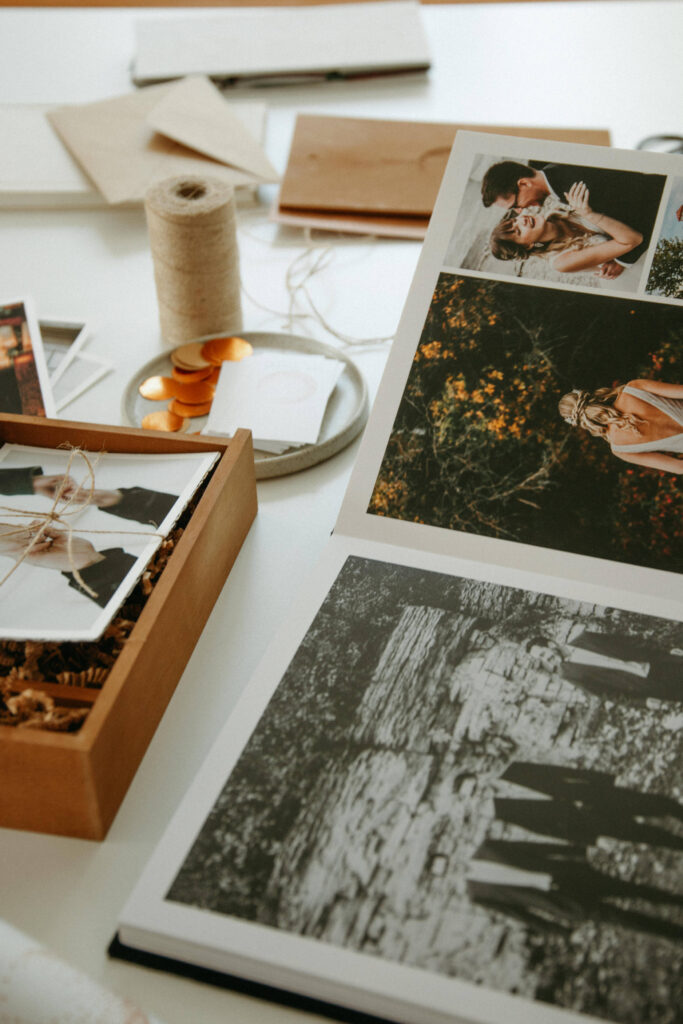 fine art wedding albums 
